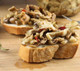 marinated Eggplant Bruschetta