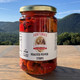 Red roasted Peppers , peel in olive oil
