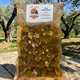 Sicilian Etna green olives, Nocellara with garlic