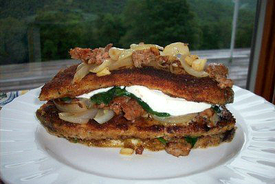 Sausage and Eggplant