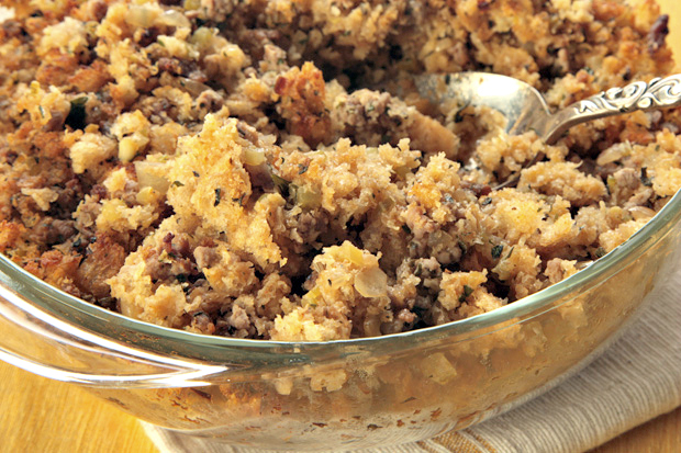 Mom's Thanksgiving Sausage Stuffing