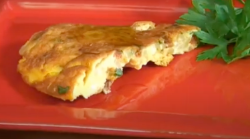 Frittata with Hot SOUPY sausage & Annelletti pasta, by Mary Ann Esposito