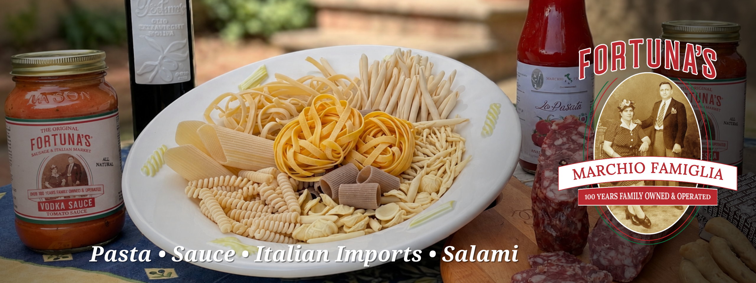 Shop Fortuna's: Pasta, Sauce, Italian Imports, Salami