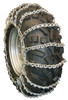 Lawn and Garden/Snowblower Tire Chain 2 Link with V-Bar - Part no. GT7106V