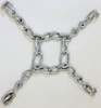 DUO Twist Link Cross Chain - Part no. CC293