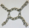DUO Twist Link Cross Chain - Part no. CC292
