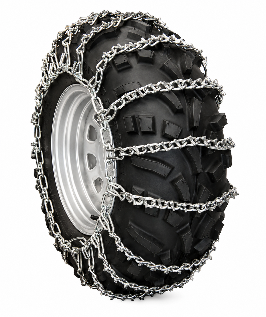 Lawn and Garden/Snowblower Tire Chain 2 Link with V-Bar - Part no. GT4300V