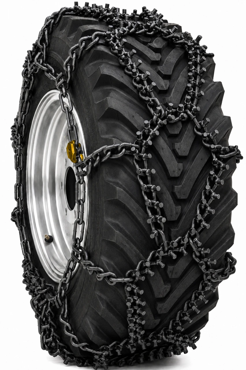 Tractor Tire Chain - Alloy - Studded - Part No. ST13628-08