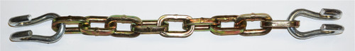Square Link Alloy Cross Chain - Part no. CC6251SA