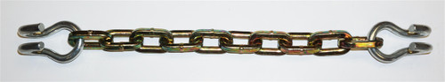 Square Link Alloy Cross Chain - Part no. CC6263SA