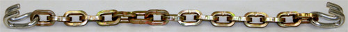 Square Link Alloy Cross Chain - Part no. CC6540