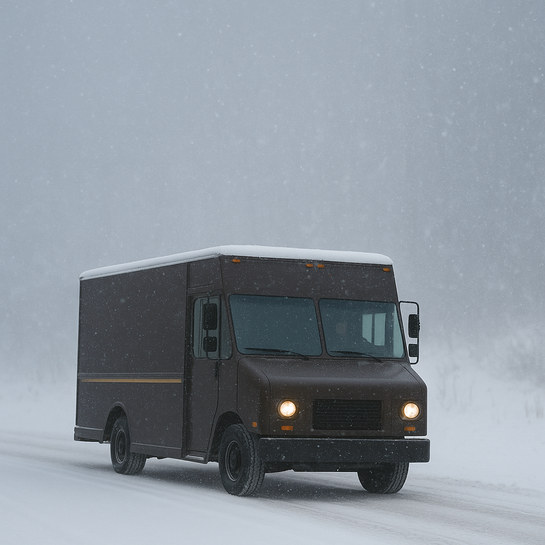December Is Here — And So Is Peak Package Season (and Tire Chain Season)