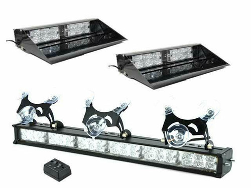 Extreme Tactical Dynamics ETD Flashing Centari 60 LED Emergency Vehicle Light Bundle