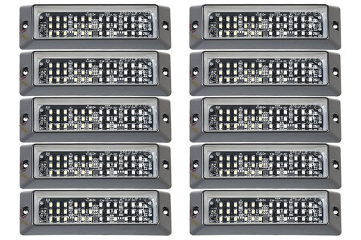 E-36 SMD LED Grille and Surface Mount Lights 10 Piece Multi-Pack