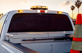 Construction Vehicle Strobe Lights