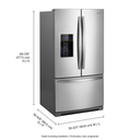 Whirlpool® 36-inch Wide French Door Refrigerator - 27 cu. ft. WRF767SDHZ