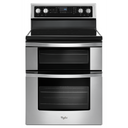 Whirlpool® 6.7 Cu. Ft. Electric Double Oven Range with True Convection YWGE745C0FS