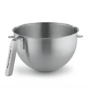 Kitchenaid® 5 Quart NSF Certified Polished Stainless Steel Bowl with J Hook Handle KSMC5QBOWL