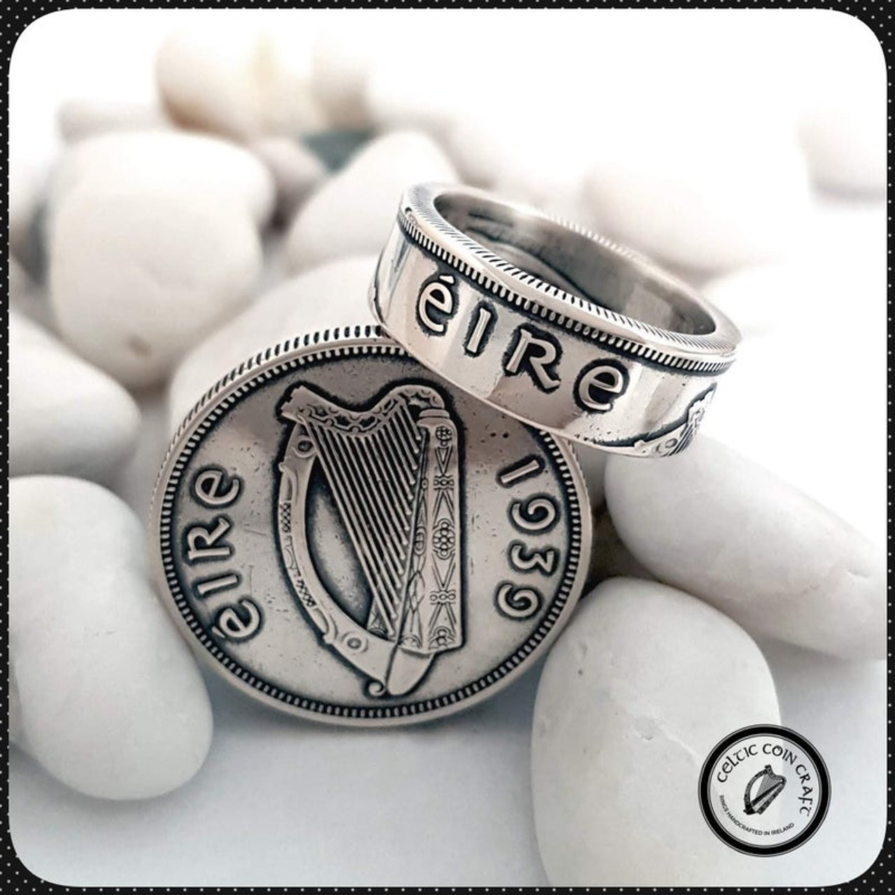 probleem kleur Snooze Irish (Éire) Florin Coin Ring
