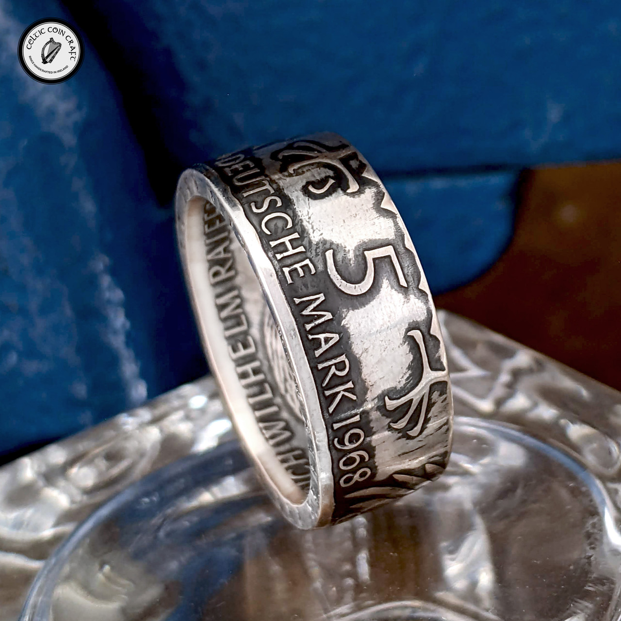 St. Christopher Coin Ring in Silver // Get Back Necklaces