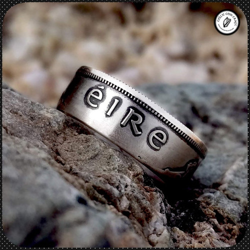 irish florin coin ring irish florin coin ring