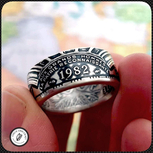 french coin ring 1982