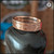 irish copper penny coin ring