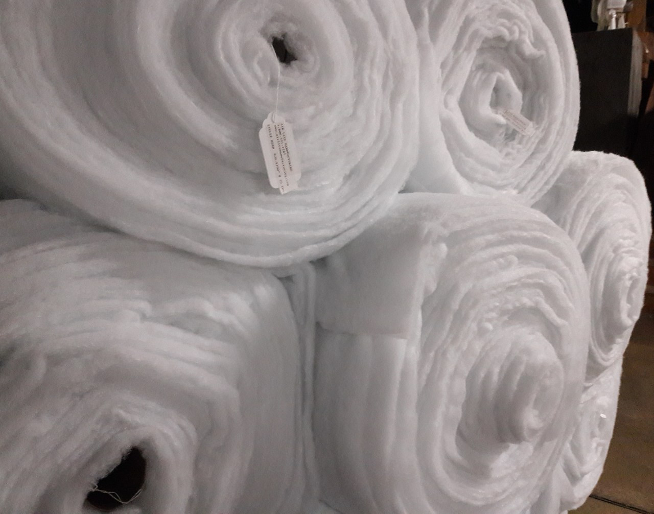Thermal Bonded Polyester Batting on Rolls - Air Lite Manufacturing