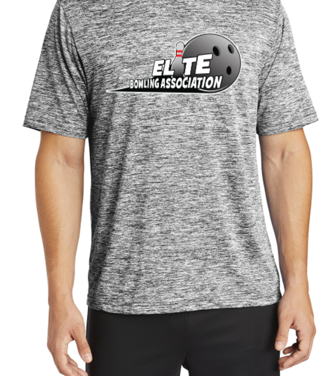 Elite Bowling Association (EBA)   Electric Heather Tee