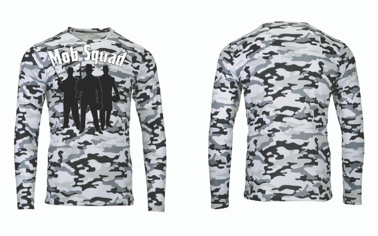 Mob Squad Woodland Performance Long Sleeve T-Shirt