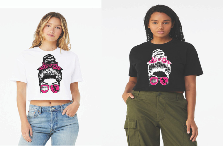 Bowling Girl Women’s Jersey Crop Tee