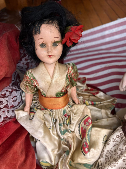 Antique Spanish Dancer Doll