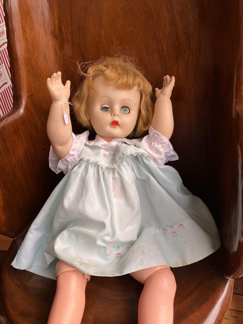 Creepy Antique Toddler Doll