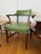1959 Barnes & Simon Leather Game Green Naihead Chair Sets