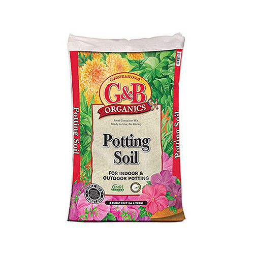 G&B Potting Soil, 2 Cu Ft-2135491