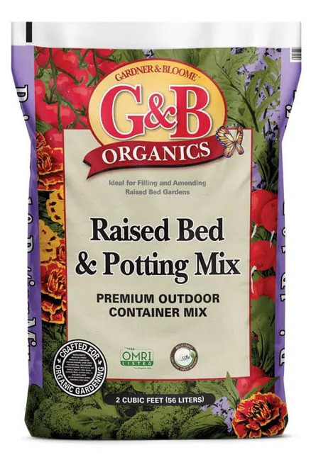 Raised Bed & Potting Mix 2cu ft-Raised Bed & Potting Mix 2cu ft