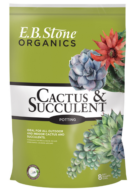 E.B. Stone Cactus & Succulent Mix 8qt-2197899