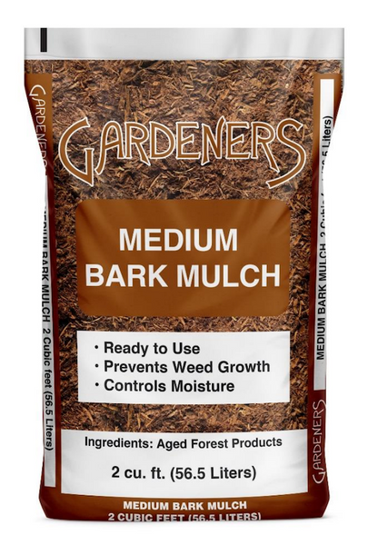 Gardener & Bloom Medium Bark Mulch 2 cu ft