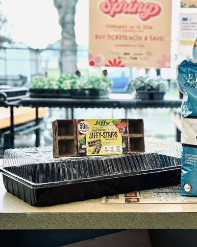 Seed starting tray and dome