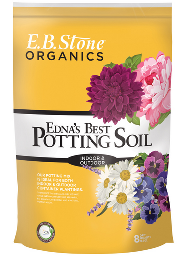 E.B. Stone Edna's Best Potting Soil 8qt-2198198