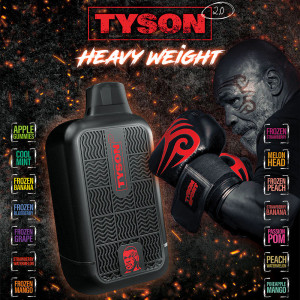 Tyson Round 2 Disposable Vape 7500 Puffs Tyson Round 2 Disposable Vape 7500 Puffs