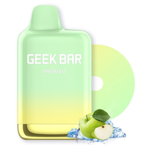 Sour Apple Ice Geek Bar Meloso MAX Disposable Vape 9000 Puffs