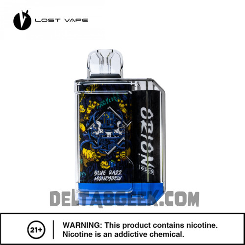 Blue Razz Honeydew Lost Vape Orion Bar 7500 Puffs Disposable