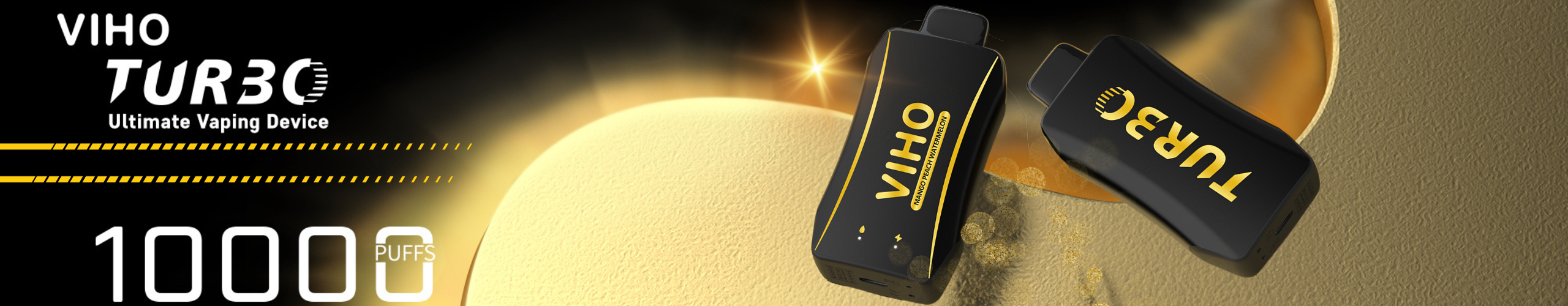 VIHO Turbo Disposable Vape 10000 Puffs Banner