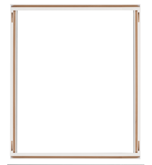 Wall Cabinet Primed, 36" x 30"