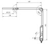 Waldmann D15953100: OPTICLUX 10-2 P TX LED Magnifier Light, Medical Grade, 6.3" Dia. Lens, 42" Art. Arm, 3.5 Diopter, with Clamp,with Wood Light (UV)