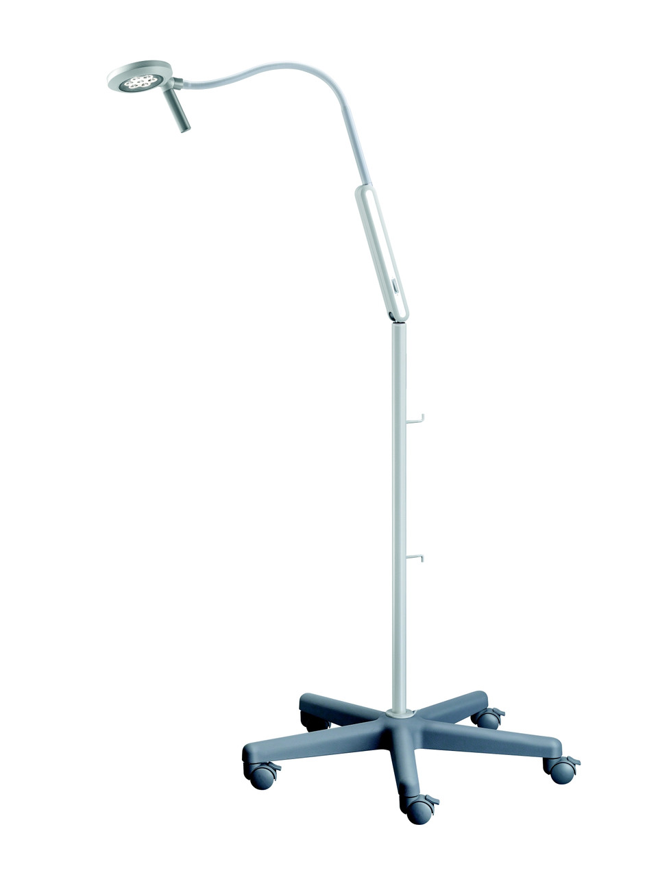 Waldmann D15757110: VISIANO 10-1 P S10 LED Examination Light, Medical Grade, Gooseneck Arm, 100-240V, Rolling Floor Stand