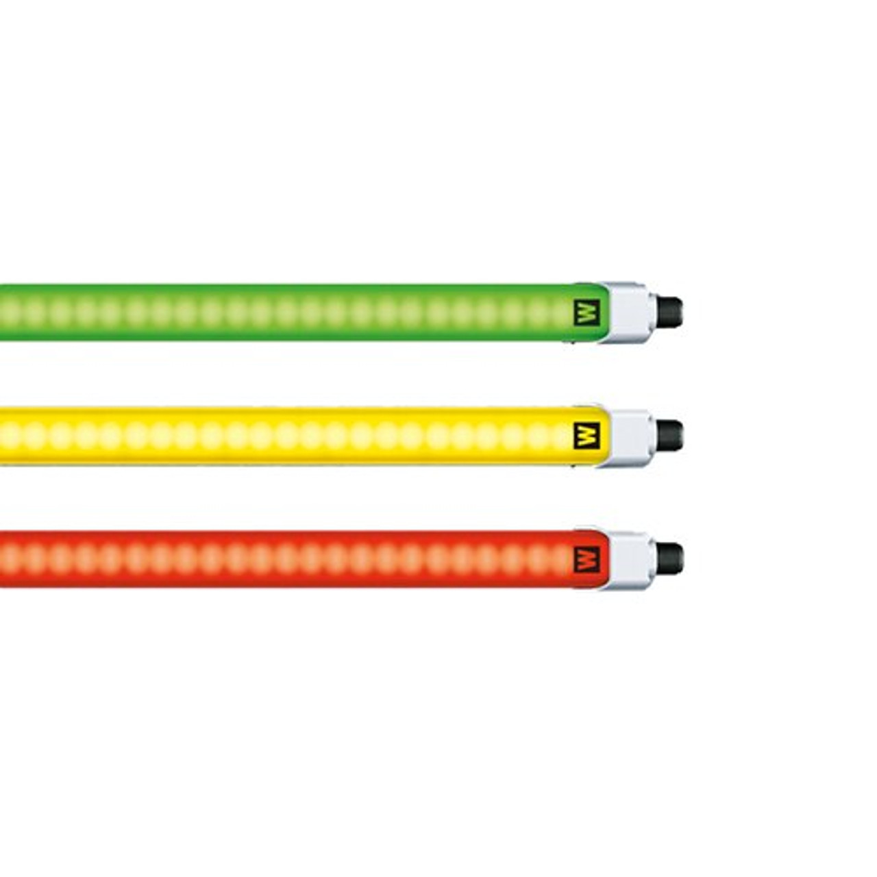 Waldmann 114054000-00802118: LINURA.edge LED Machine Light, 18.7", 22-26V DC, Red/Green/Blue