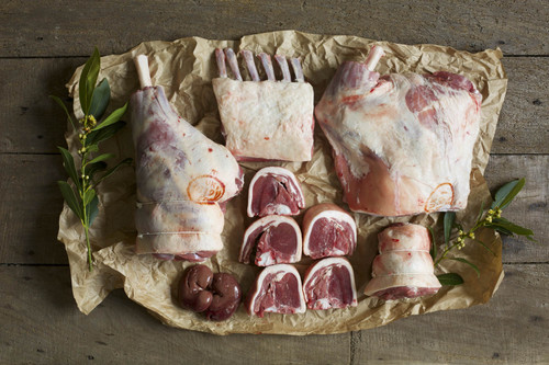 Uncooked Cuts from Copas Lamb Box Uncooked Cuts from Copas Lamb Box