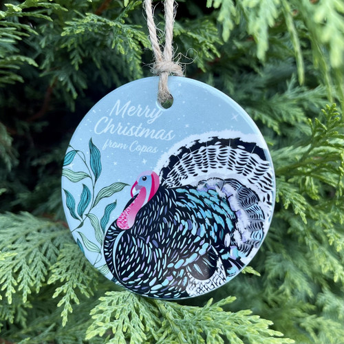 Ceramic Copas Christmas Tree Decoration (Round) Ceramic Copas Christmas Tree Decoration (Round)